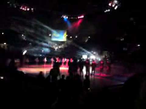 Skyliners Frankfurt - EnBW Ludwigsburg 04.03.2009 (1) Eröffnung