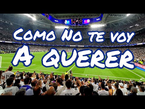 "Cómo no te voy a querer" | Real Madrid canciones | Letra