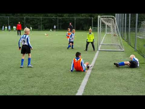 3 goals en acties Finn tegen QUICK BOYS JO8-1! Voetbal seizoen 2021