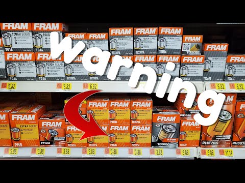 DO NOT USE this OEM Fram Ultra Synthetic Oil Filter?