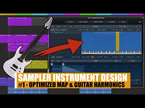 Transformed my guitar into a PLUCK SYNTH! (Sampler Instrument Design #01)