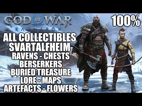 God Of War Ragnarok Svartalfheim All Collectibles Guide - All Ravens, Chests, Favours, Artefacts etc