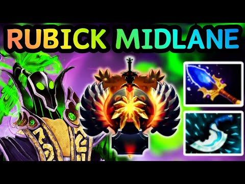 🔥 RUBICK MID STEALS EVERY SPELL AND EVERY FIGHT | DOTA 2 GAMEPLAY 🔥