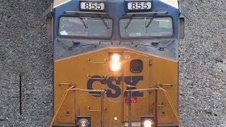 preview picture of video 'CSX From Above Ilchester Tunnel'