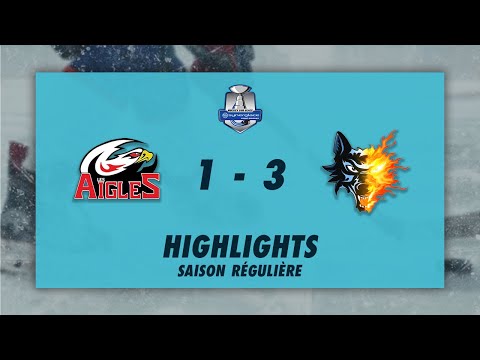 Aigles de Nice 1-3 Brûleurs de Loups de Grenoble - Highlights - Synerglace Ligue Magnus 2022/23