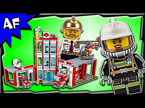 Vidéo LEGO City 60110 : La caserne des pompiers