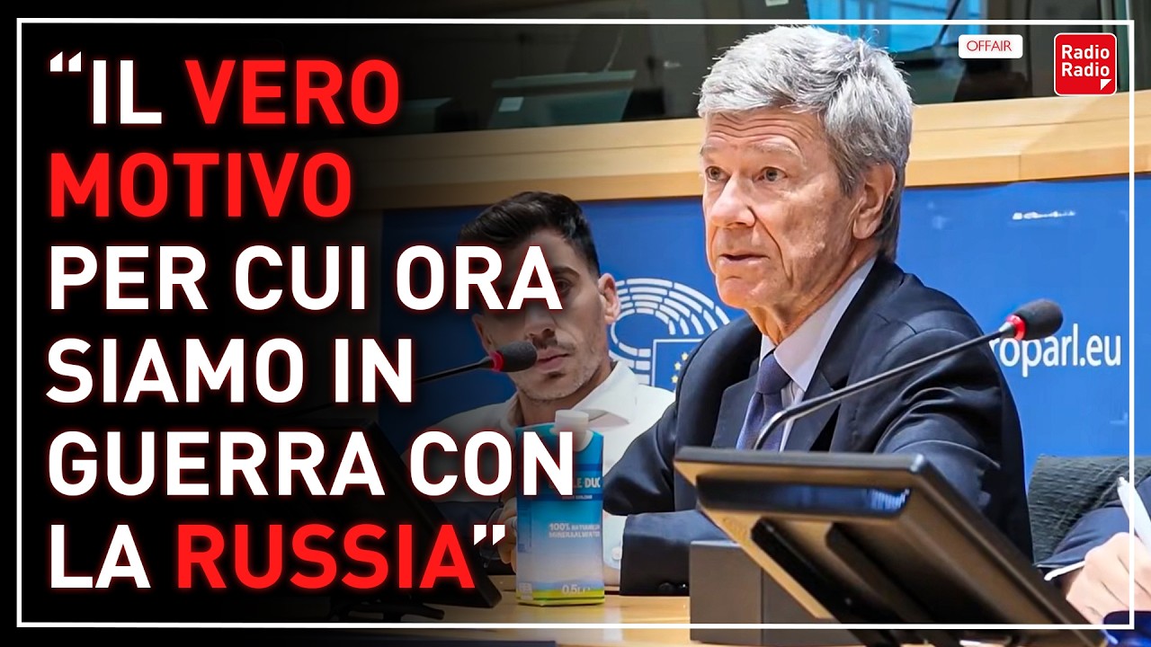 "QUELLO FU IL GIORNO IN CUI L'EUROPA SI CONSEGNÒ AGLI USA": LA LEZIONE DI JEFFREY SACHS A BRUXELLES