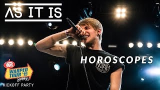 As It Is - Horoscopes (Live 2015 Warped Tour Kickoff Party)
