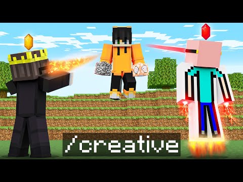 How I Got CREATIVE in 'SuperPowerOnly' Minecraft Server!