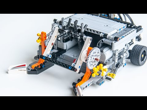 LEGO Technic RC vacuum cleaner MOC | Робот-пылесос ЛЕГО Техник cамоделка