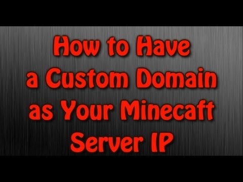 UPandUNDER - How to Get a Custom IP For Your Minecraft Server [FREE]