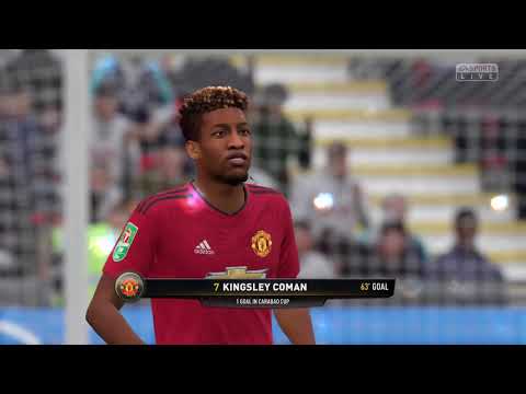 FIFA 19 | Manchester United 3-2 Spurs | Carabao Cup Final | Career Mode | #27