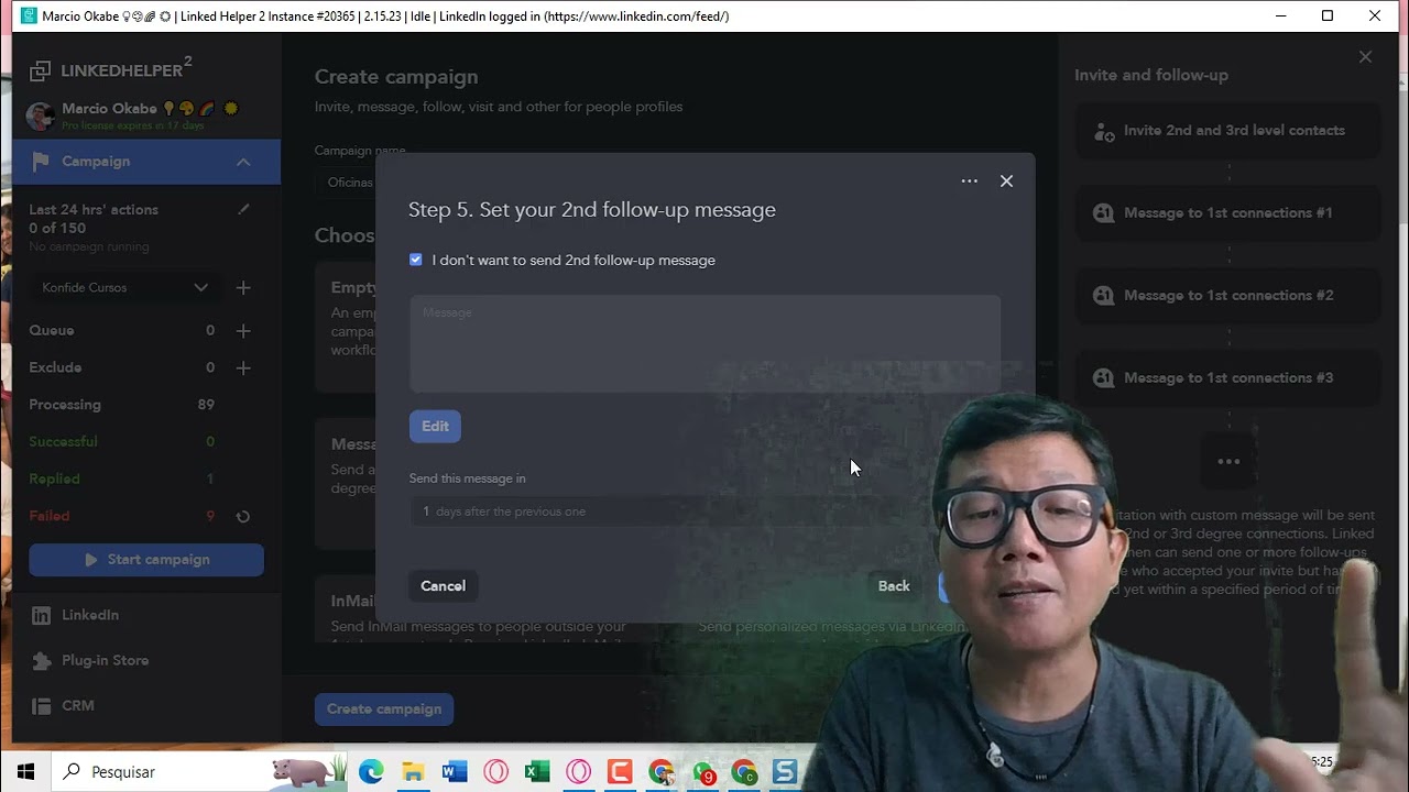 Como usar o LinkedHelper   Aula de Networing