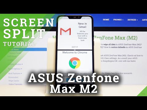 How to Use Split Screen in Asus Zenfone Max M2 - Dual Apps Feature