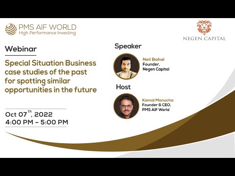 Special Situation Business case studies of the past for spotting similar opportunities in the future