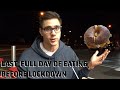 Full day of eating before lockdown