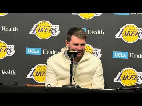 Luka Doncic Talks Big Night In Lakers Win Over Pacers, Improved Defense