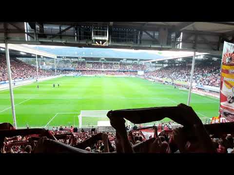 Ein letztes Mal das Badnerlied im Dreisamstadion Sc Freiburg gegen FC Augsburg