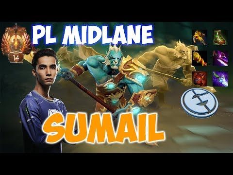 Sumail - Phantom lancer Midlane Top Rank Pro Gameplay - Dota 2