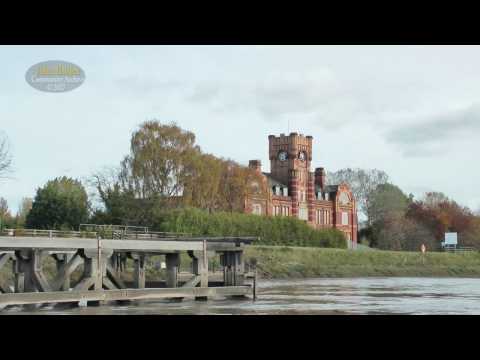 River Dee -Hawarden Bridge  -Former steelworks General Office Building