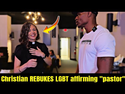 We CONFRONT LGBTQ affirming Pastor & She Calls Police Saying ‘Harassment’ 😱 