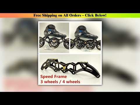 3X125mm Inline Speed Skating Base 125mm skate frame with 4X110mm 4X100mm 4X90mm 3X100mm 3X110mm