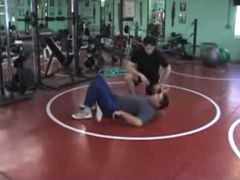 Tony Cecchine's American Catch Wrestling:  double wrist lock as "show" hold + counters