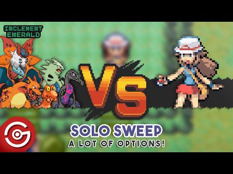 Solo Sweep Green - Pokemon Inclement Emerald Challenge Mode