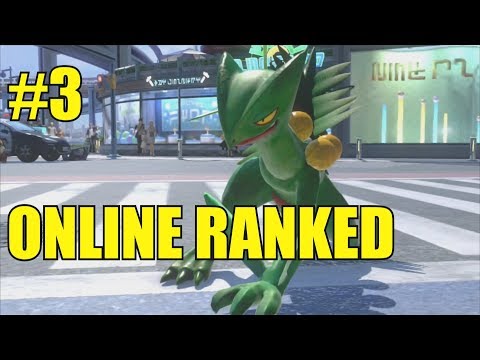 Pokken Tournament DX Sceptile Ranked part 3 Watch your step!