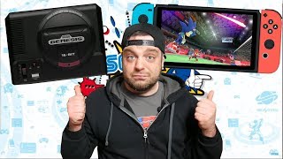NEW Switch Games + Sega Genesis Mini REVEAL - SEGA FES 2019! | RGT 85