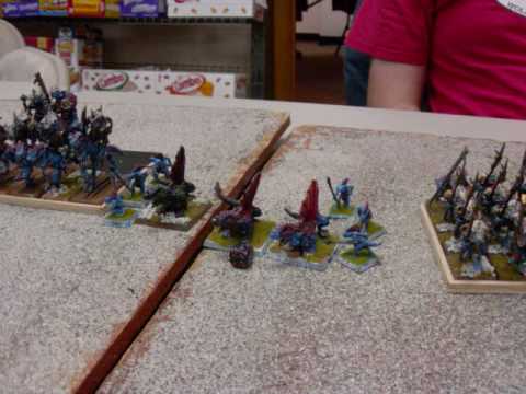 Tournament Battle Reports: Lizardmen vs. Dark Elves part 1