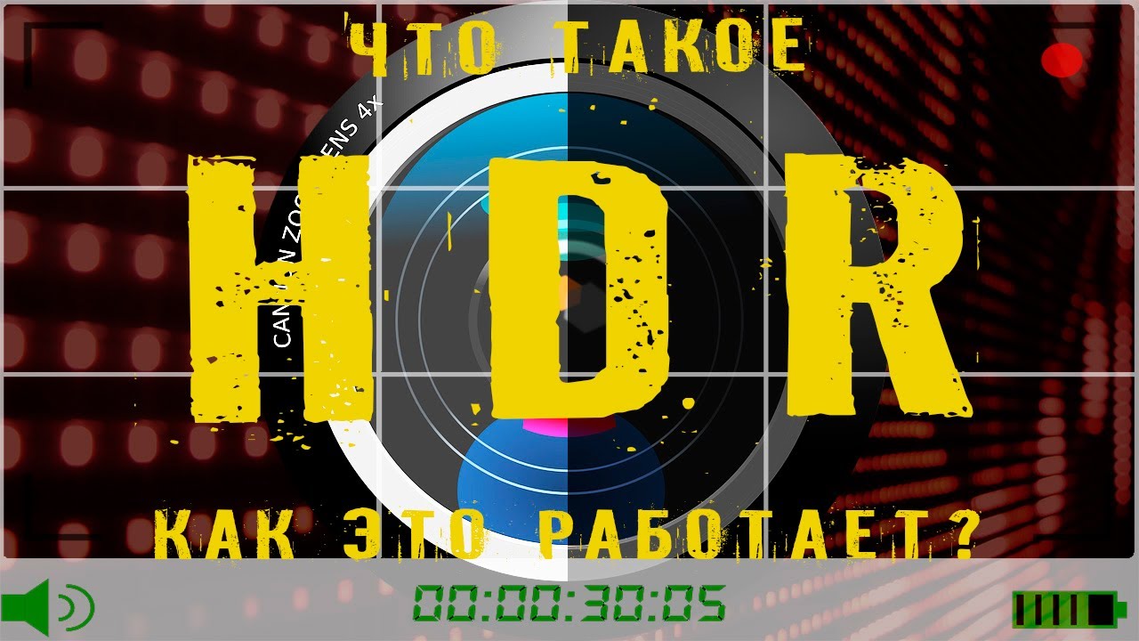 ЧТО такое HDR и как это работает в камере