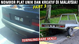 Nombor Plat Paling RARE Di Malaysia [Part 3]