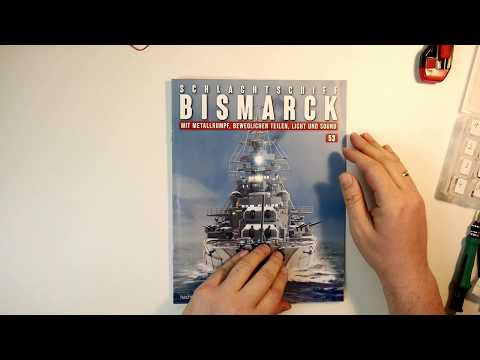 Hachette Collections - Ausgabe 53 - Bau die Bismarck ( Metall ) - Der zweite SA Turm