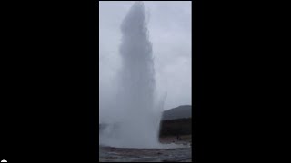 preview picture of video 'Mother of all geysers: The Great Geysir, Iceland'
