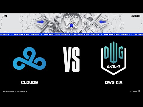 C9 vs. DK | Worlds Group Stage Day 4 | Cloud9 vs. DWG KIA (2021)