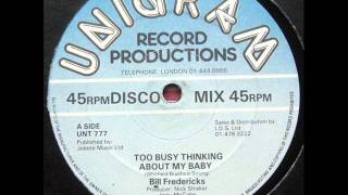 Bill Fredericks - Too Busy Thinking About My Baby - 83.wmv