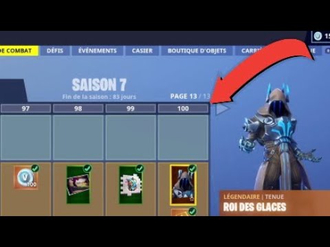 La Saison 6 Est Arrive Et On N A Fait Top 1 Fortnite Battle - la saison 7 est sortie j achete paliers 100 on
