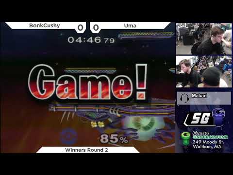 SG 23.4 SSBM - BonkCushy (Pikachu) vs. Uma (Fox) - Melee WR2
