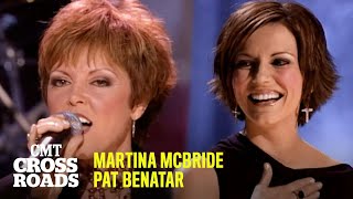 Martina McBride &amp; Pat Benatar Perform &#39;Independence Day&#39; | CMT Crossroads