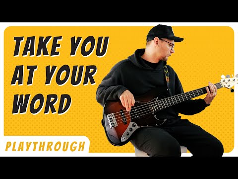 Take You At Your Word Bass Cover with TAB - Cody Carnes - NOTE FOR NOTE
