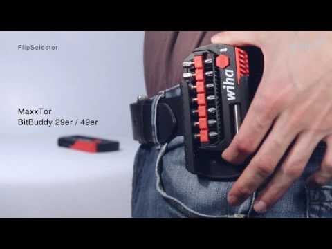 Wiha FlipSelector bit and bit holder set [no audio]