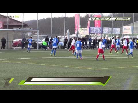 Oberliga BW 21. Spieltag, Zusammenfassung: SV Kickers Pforzheim vs. VfR Mannheim
