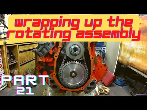 Cheap 440 Build Pt21, Rotating Assembly Complete. Oil Pan and Pickup Tube Woes.