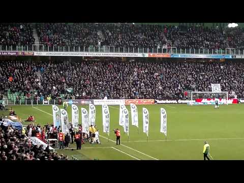 opkomst FC Groningen- FC Twente 23-01-2011