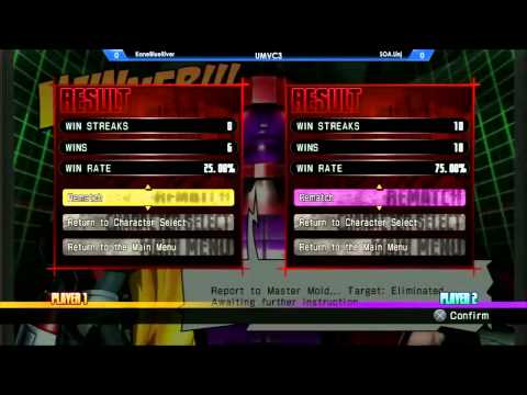 UMvC3 KaneBlueRiver vs SOA Linj - Treta Aftermath Grand Finals