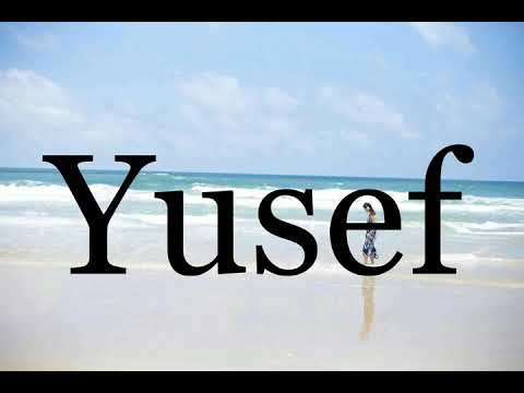 How To Pronounce Yusef🌈🌈🌈🌈🌈🌈Pronunciation Of Yusef
