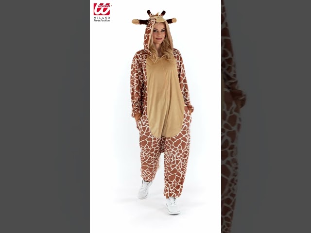 Giraff maskeraddräkt video