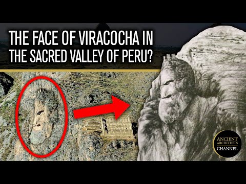 The Face of Inca God Viracocha Carved into a Mountainside of Peru? | Ancient Architects