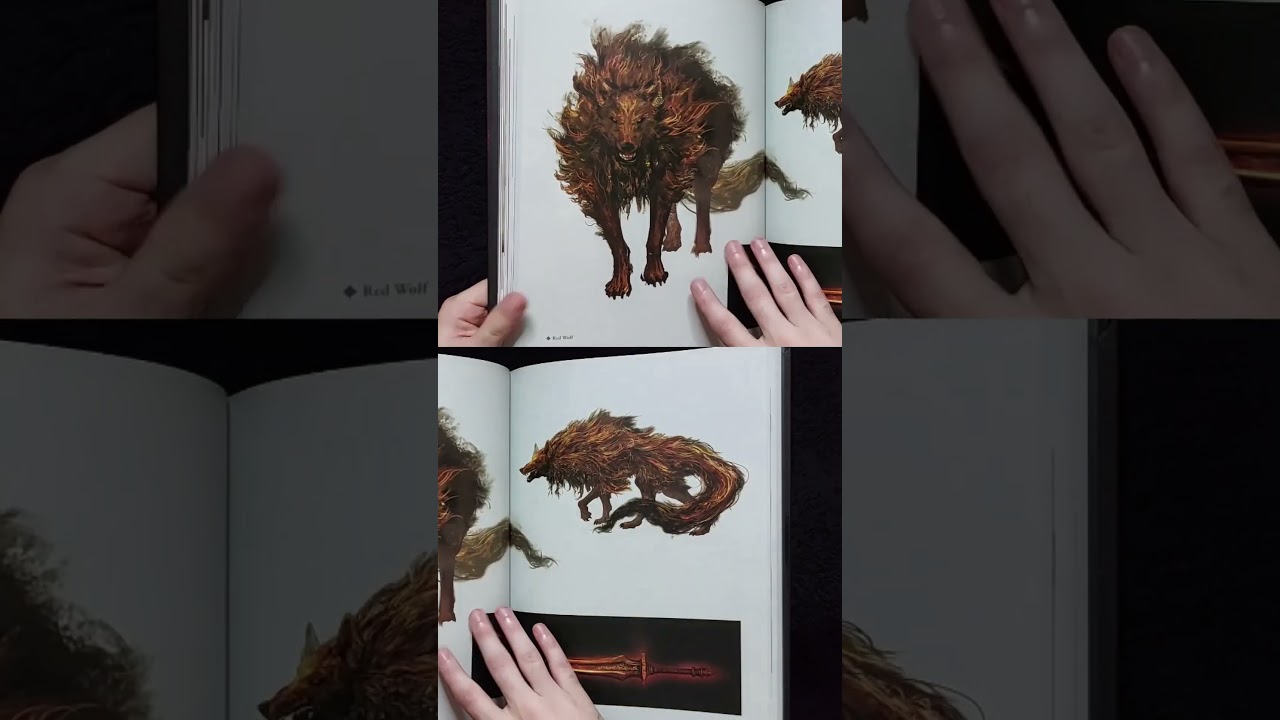 Elden Ring: Official Art Book Volume II Clip 2 #eldenring #artbook #エルデンリング